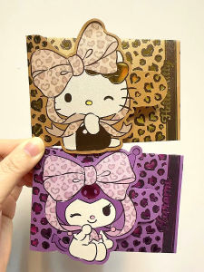 Kitty Kuromi British Style New Year Special Red Envelope Hong Bao Festive Greetings Cards Cute Therapeutic Design Hong Kong Version