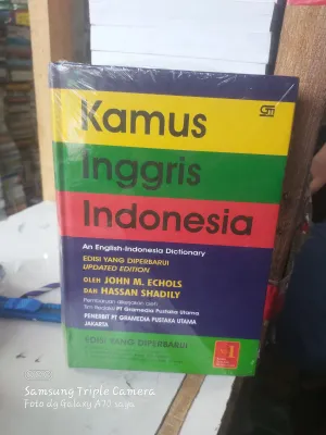 kamus indonesia inggris edisi 3 by Jhon M.Echols HARD COVER