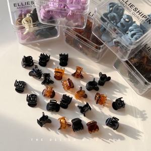 Mini Simple Princess Forehead Bangs Hair Clip Womens Hair Accessories Set Side Hair Card Fresh Outlined Korean Style