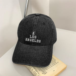 MIND BOY | Embroidered Letter Casual Denim Baseball Cap