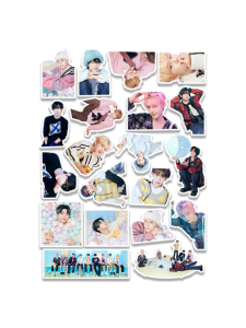 ZEROBASEONE ZB1 Waterproof Stickers for Mobile Phones And Luggage Travel Themed Notebook Decals Idol Celebrity Paper Material