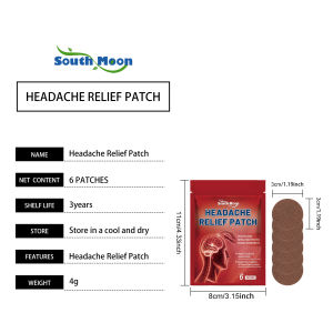 South Moon Body Care Patch Head Massage Treatment Relieves Discomfort Daily Body Care Patch