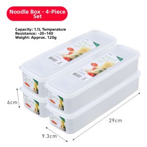 Inomata | Imported Rectangular Plastic Food Storage Box