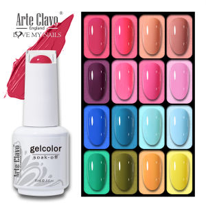 Arte Clavo 15ml Summer Color UV Gel Nail Polish Hybrid Summer LED Gel Lak Fresh Bright Nails Art Vernis Varnish Top DIY Manicure