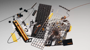 HOTO Precision Screwdriver Kit Pro – 48-in-1 Dual Torque LED Light USB-C Magnetic Bits Portable