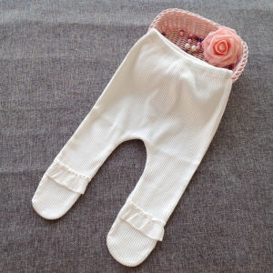 ผ้าฝ้ายเด็ก Bottoming กางเกงสําหรับสาวฤดูใบไม้ผลิฤดูใบไม้ร่วง K-สไตล์กลางเอวยางเข็มขัดขนาดใหญ่ PP กางเกงแฟชั่นเด็กสวมใส่