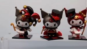 Melody kuromi Poker Kingdom Figure Sanrio Mystery Box kuromi Ornaments Decoration Cute Birthday Gifts