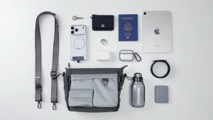 [ ORI ] MAGEASY 3L RELAY Sacoche Utility Crossbody Bag + 20mm Strap ( Not Charge Strap )
