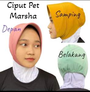 inner pet marsha/ciput marsha tanpa konde belakang real pict