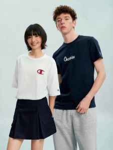 Champion | Round Neck Casual Loose Tee