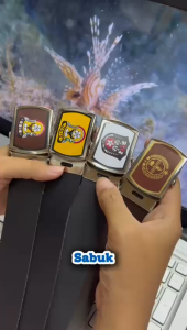 Sabuk Ikat Pinggang Perlengkapan Sekolah SD SMP SMA dan Pramuka Model Roda Geser PraktisTerbaru