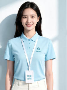 Custom Logo Short Sleeve Cool Breathable Polo Shirt