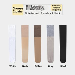 FENGTING | Plus Size Air Conditioned Room Protective Knee Women Summer Thin Leg Protection Stockings
