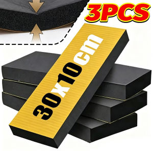3Pcs Garage Wall Protector Car Door Bumper Guard Parking Lot Pillars Anti Collision High Density NBR Foam Cushion Pad Self Adhesive