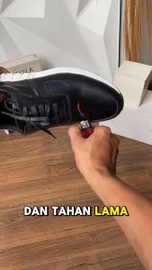 Sepatu Sneakers Pria Casual Kets Bahan Kulit Casual Semi Formal 843
