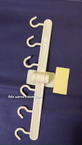 [BISA COD] GANTUNGAN HOOK PUTAR MULTIFUNGSI 6 KAIL TEMPEL DINDING KUAT SERBAGUNA