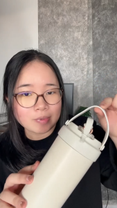 Ly Giữ Nhiệt Khắc Tên Elegant 500ml/750ml Inox 304 Lõi Tráng Sứ Cao Cấp Sang Trọng Tiện Lợi