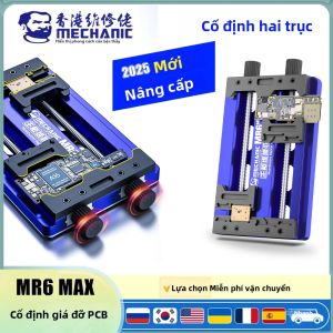Dụng Cụ Sửa Chữa PCB Hai Trục MECHANIC MR6 Max Bằng Hợp Kim Nhôm Dụng Cụ Hàn Chip IC Bo Mạch Chủ Điện Thoại Di Động Để Sửa Chữa Điện Thoại