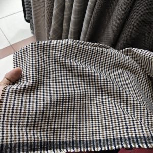 PROMO!! Kain Semi Wool Houndstooth Premium/Bahan Semi Wool Houndstooth Premium/Kain Semi Wool/Kain S