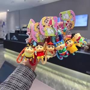 Bandai | Cartoon Doll Pendant With Classic Electroplating Dirt Resistant Baseball Keychain Bag Pendant For Girlfriends Birthday Gift