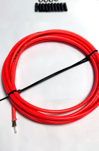 Vỏ dây đề sẵn dầu (màu cam) hiệu Jagwire dành cho xe dạp