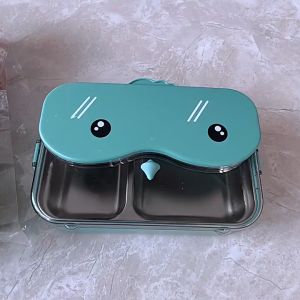 Bento Box Heat-resistant Spoon Chopsticks Included Bento Box Microwaved for Office