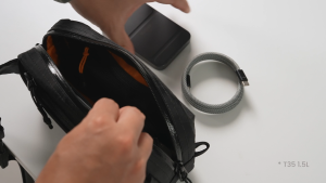 tomtoc Aviator-T35 X-Pac Sling Bag | Crossbody Bag | Chest Bag | Shoulder Bag with RFID Blocking | 1.5L | 2.5L | 3.5L