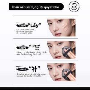 Kem Nền Dạng Lỏng Velvet Long-lasting Chống Thấm Nước Không Dễ Thấm Mồ Hôi Kiểm Soát Dầu Dưỡng Ẩm Dành Cho Chuyên Gia Trang Điểm