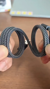 Cáp sạc Type-C từ tính chống rối công suất cao 100W tiện lợi