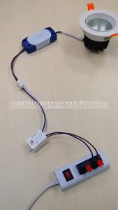 Sound Voice Sensor Switch Smart Switches Module Detector Auto ON/Off Switch Voice Control Switch Stair Corridor Home Improvement