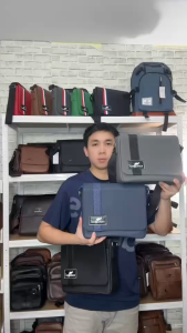 กระเป๋าสะพายข้างจิงโจ้ รุ่นใหม่ แฟชั่นวัยรุ่นทรงเมสเซนเจอร์ หนัง PU พร้อมส่งจากไทย