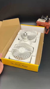 ✅SG Ready Stocks✅JOMO Dual Fan E27 Ceiling Light 60W LED Fan Lamp Air Remote Control Quiet 3 Speed Timer
