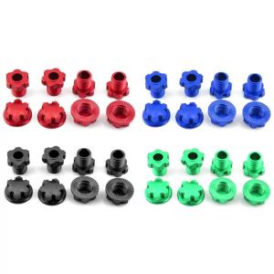 ONEVAN | 17mm Metal Wheel Hex Hub Adapter # 8654 for Traxxas 1/10 Maxx Sledge E-Revo VXl 2.0 Small X 1/8 RC Car Upgrade Parts