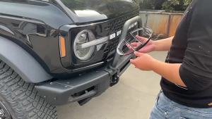 Lamp Hoods for Ford Bronco 2021-2026 Car Tail Light Cover Headlight Guards Protector LED Lamp Cover Trim Exterior Accessories