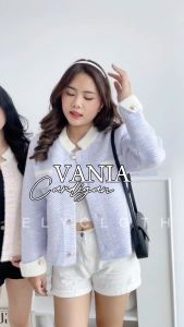 ELYCLOTH | VANIA CARDIGAN | CARDIGAN RAJUT WANITA PREMIUM FURY KNIT