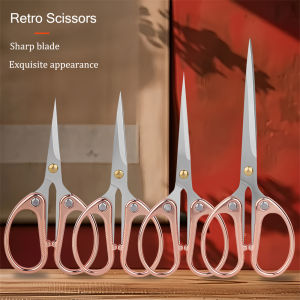 1PC Stainless Steel Vintage Scissors Sewing Fabric Cutter Embroidery Scissors Thread Scissor Tools Mini Scissors Sewing Tools