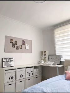 Kệ sách tổ ong 8 ô thiết kế đơn giản hiện đại chất liệu gỗ MDF cao cấp decor phòng đẹp thương hiệu IGA - GA22
