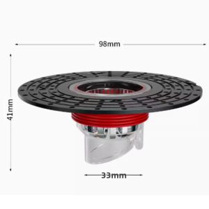 YTYIN | Nắp Đậy Lõi Thoát Nước Sàn ABS Bộ Lọc Cống Nhà Tắm Nút Chặn Cống Chống Mùi Phụ Kiện Thoát Nước Nhà Tắm Không Mùi