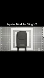 ALPAKA Modular Sling V2 - Mini Sling Bag for Phone Magnetic EDC Crossbody Bag Weatherproof Fabric Axogrid 300D