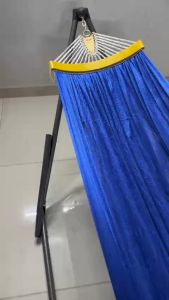 Võng xếp sơn tĩnh điện màu đen xuất Hàn. Hàng bao sài bao đổi trả được bảo hành 12 tháng