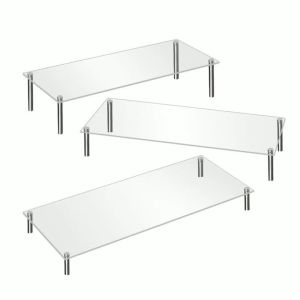 Cake Display Shelf Acrylic Cake Stand Excellent Load-bearing Capacity High-quality Acrylic Material Rounded And Smooth Corners