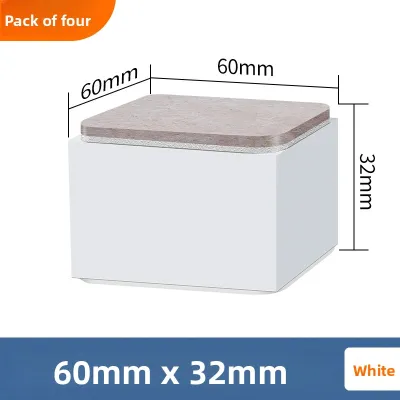 Table Leg Heightening Pad Furniture Base Seat Riser Sofa Cabinet Support Anti-slip Pad Home Improvement Hardware Accessories