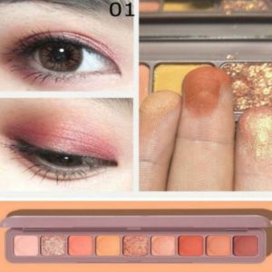 [Ready Stock] 100% Ori Lasting Makeup Brilliant and Charming 9in1 Color Soft Eyeshadow Palette 9g
