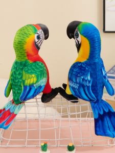 GUAIBUDIAN | Colorful Parrot Plush Toy