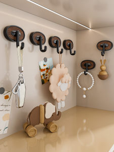 Strong Adhesive Door Back Hooks Clothes Hanger Bedroom Entrance Student Dormitory Storage Organizer Tool No Drilling Required