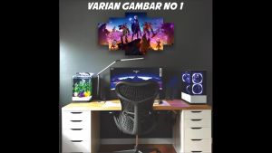 Dekorasi Dinding Fortnite Print Ultra HD 4K / Poster Dinding Gaming / Hiasan Fortnite Glossy / Fortnite