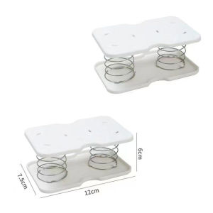 Creative Spring Tissue Box Presents Spring Support Tissue Spring Holder Automatic Lift Tissue Car Tissue Box