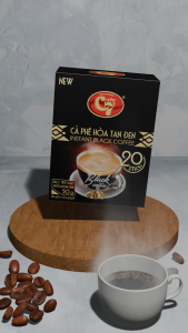 Combo 3 Hộp ( 60 gói x 2.5g ) - Cà Phê Hòa Tan Đen C7 ( không đường )