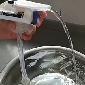 Automatic Drinking Straw Suction Pump Automatic Beverage Straw Beverage Dispenser Spill Proof Water Pump Hand Press Pipette Automatic Drink Dispenser Tap Milks Spill Proof White Drink Dispenser