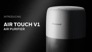 Honeywell Air Touch V1 Air Purifier with H13 HEPA Activated Carbon Filter Removes 99.99% Pollutants